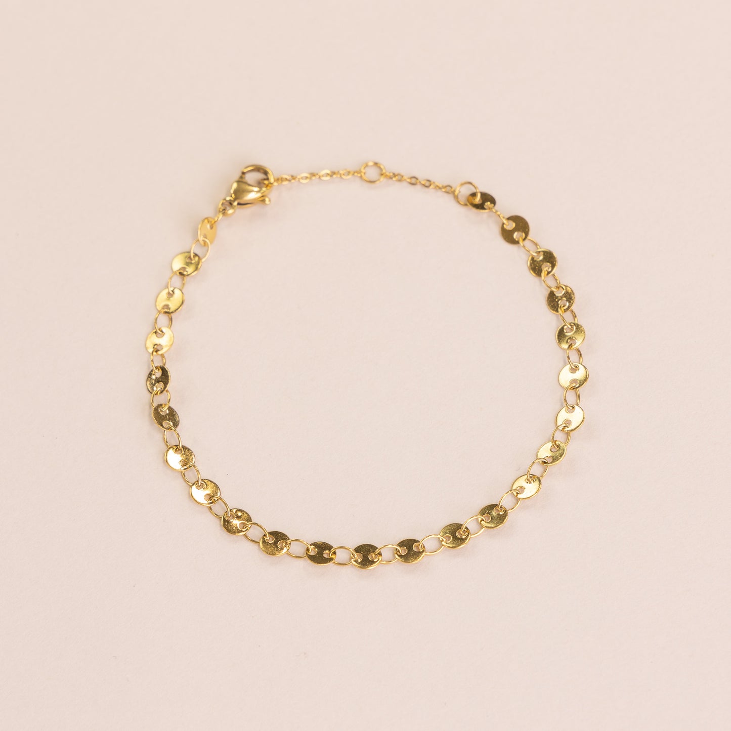 Coin Chain Bracelet
