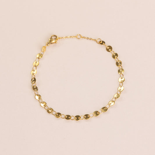 Coin Chain Bracelet