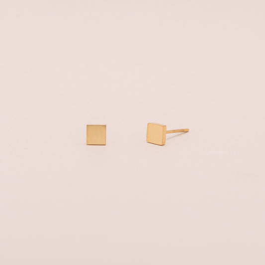 Square Stud Earrings