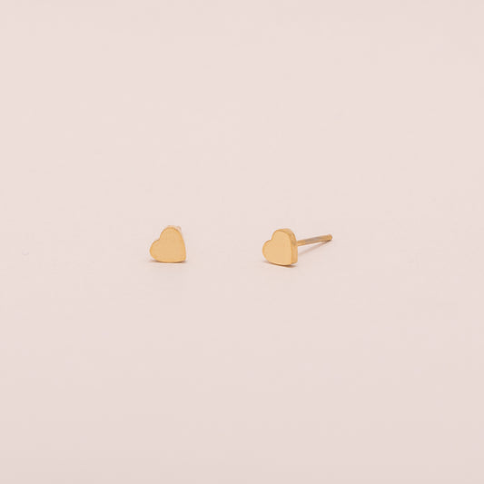 Heart Stud Earrings
