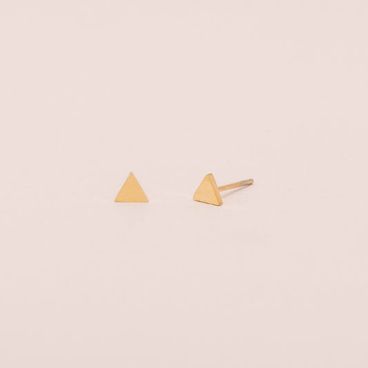 Triangle Stud Earrings