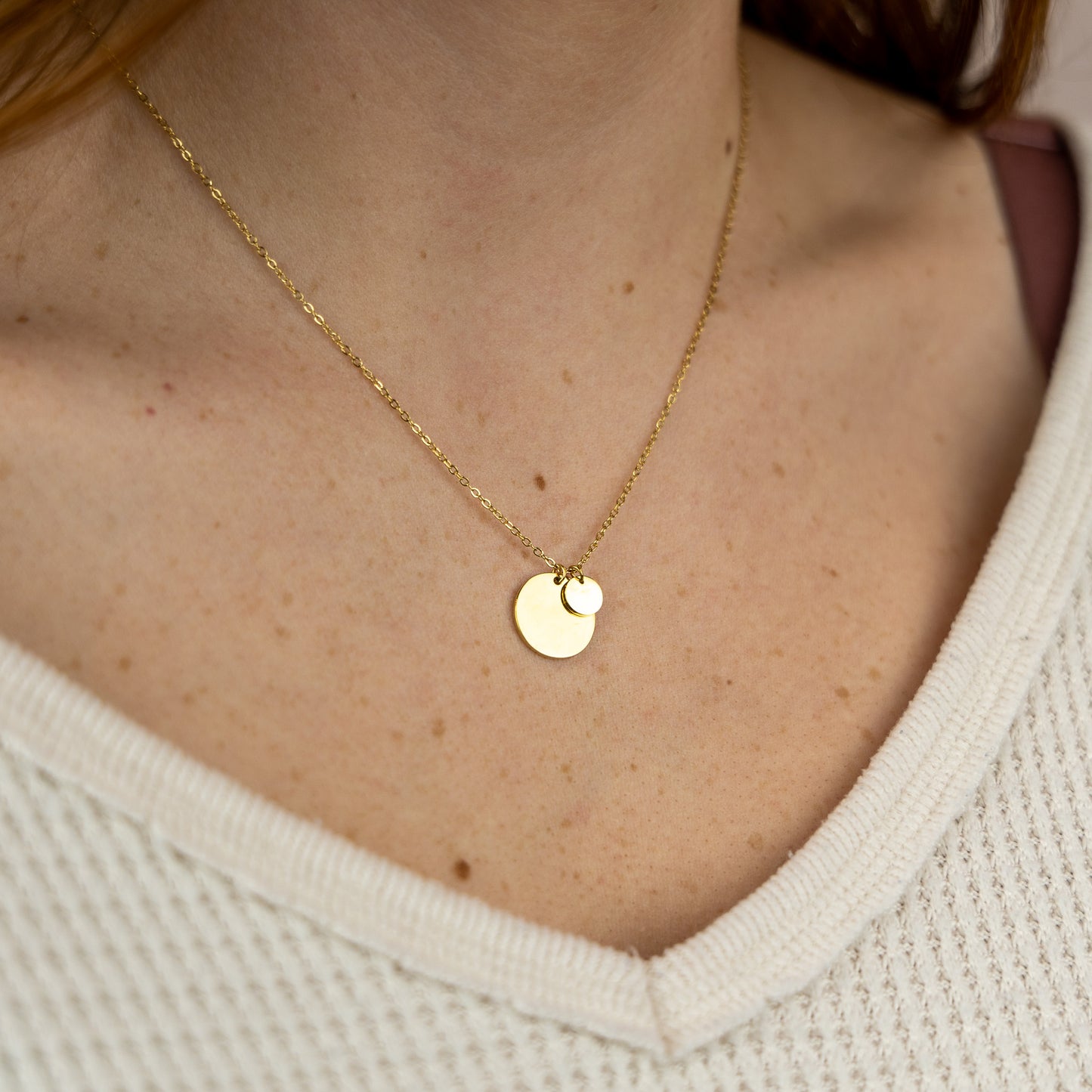 Double Circle Pendant