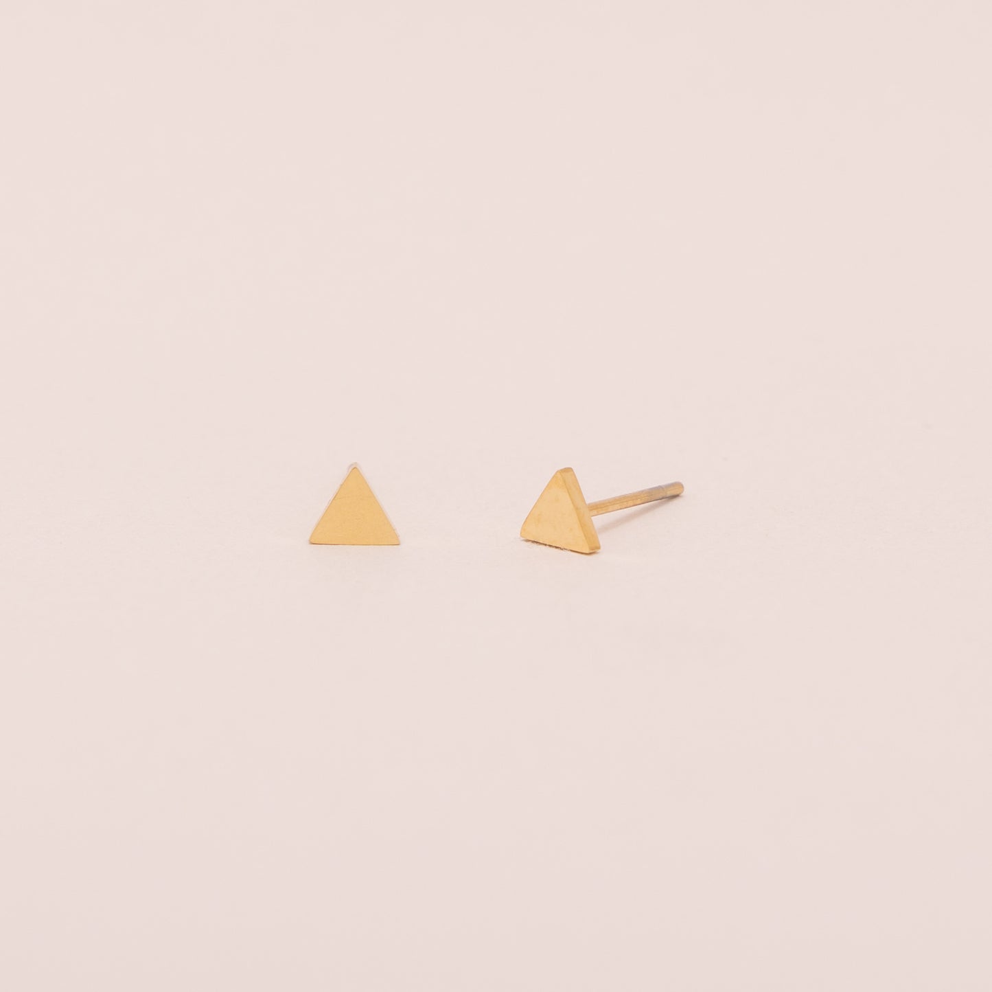 Triangle Stud Earrings